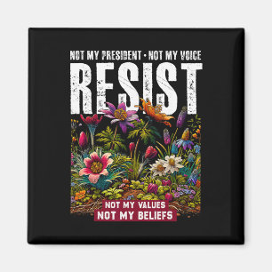 Nicht mein Präsident Anti-Trump-Politische Protest Magnet