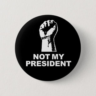 Nicht mein Präsident Button