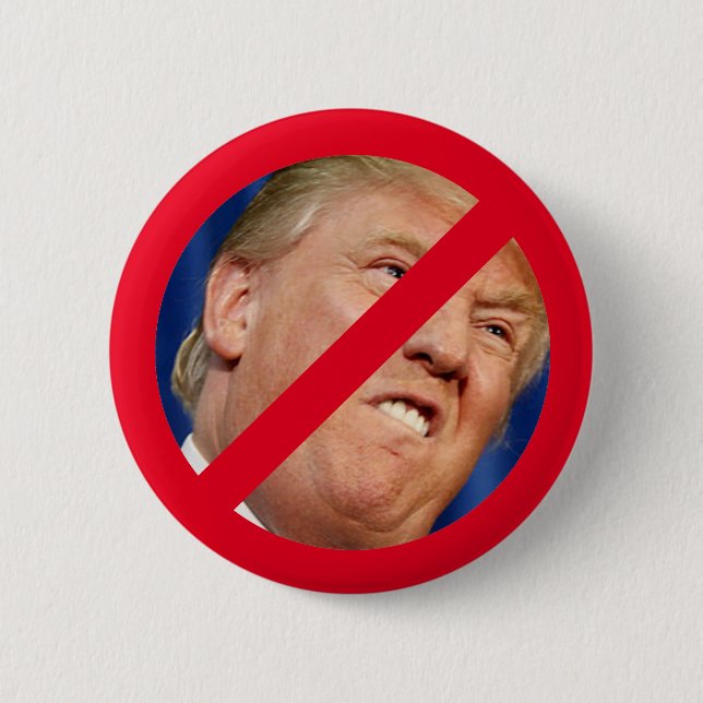Nicht mein Präsident Button (Vorderseite)