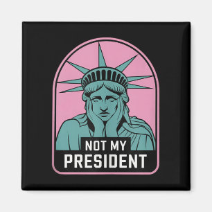 Nicht mein Präsident impeach Trump widersteht Anti Magnet
