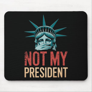 Nicht mein Präsident impeach Trump widersteht Anti Mousepad