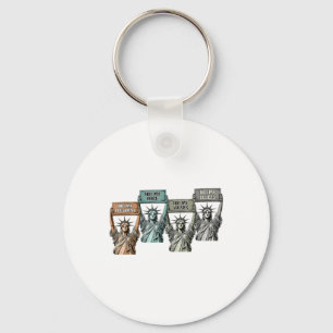 Nicht mein Präsident, nicht meine Stimme, nicht me Schlüsselanhänger