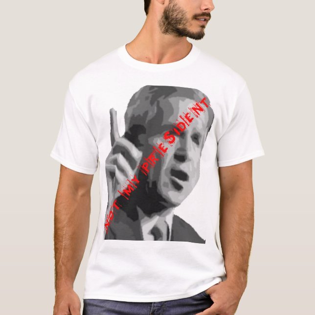 nicht mein Präsident T-Shirt (Vorderseite)