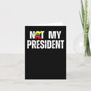 Nicht mein Präsident Trump 2025 Karte