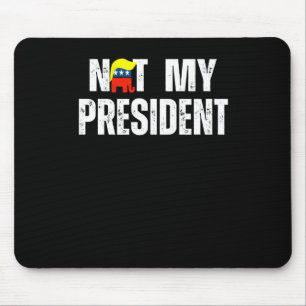 Nicht mein Präsident Trump 2025 Mousepad