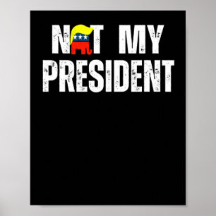 Nicht mein Präsident Trump 2025 Poster