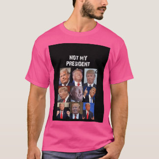 Nicht mein Präsident Trump lustigen politischen Hu T-Shirt
