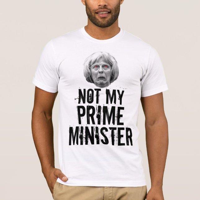 Nicht mein Premierminister - Theresa kann T-Shirt (Vorderseite)