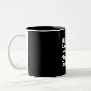 Nicht mein Problem ist, die Anwälte zu entlasten Zweifarbige Tasse