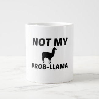 NICHT MEIN PROBLEM LLAMA Jumbo-Tasse