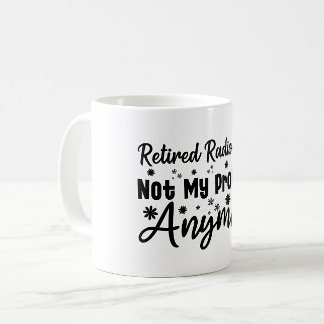 Nicht mein Problem, sondern der Radiologe Kaffeetasse (Vorderseite Links)