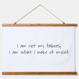 Nicht mein Scheitern bei der Wandteppichauflage au Wandteppich Mit Holzrahmen