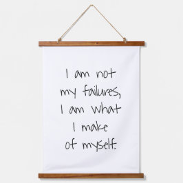 Nicht mein Scheitern bei der Wandteppichauflage au Wandteppich Mit Holzrahmen