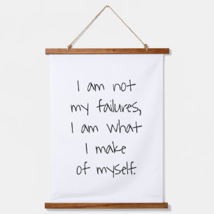 Nicht mein Scheitern bei der Wandteppichauflage au Wandteppich Mit Holzrahmen