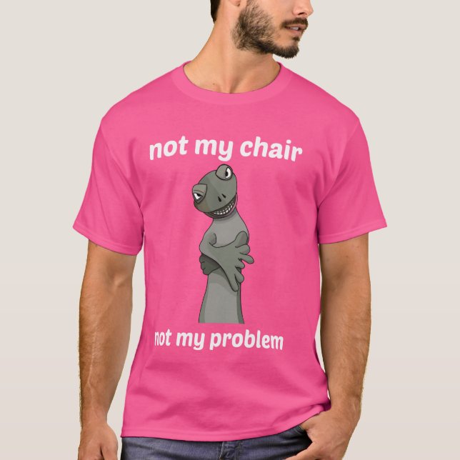 Nicht mein Stuhl, nicht mein Problem! T-Shirt (Vorderseite)