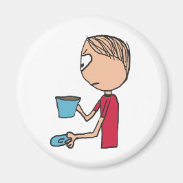 Nicht mein Teebecher Magnet