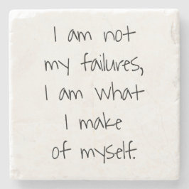 Nicht mein Versagen Marmorstein-Untersetzer Steinuntersetzer