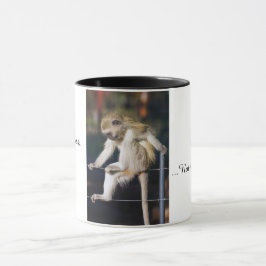 Nicht mein Zirkus, nicht meine Affe-Tasse Tasse