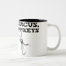 Nicht mein Zirkus, nicht meine Affen-Tasse