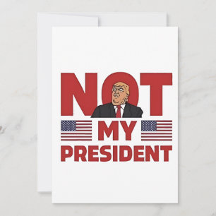 Nicht meine Rede von Präsident gegen Trump zur Amt Einladung