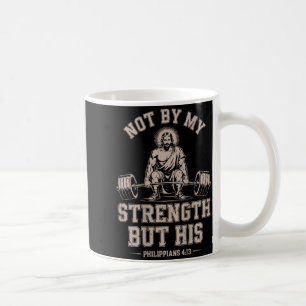 Nicht meine Stärke, sondern sein Fitnessstudio Jes Kaffeetasse