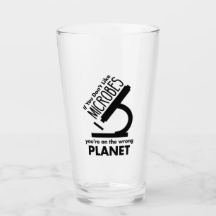 Nicht Mikroben, die man auf dem falschen Planeten  Glas