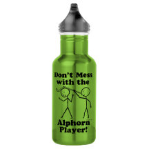 Nicht mit dem Alphorn-Spieler durcheinander bringe