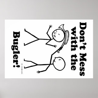 Nicht mit dem Bugler durcheinander Poster