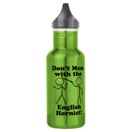 Nicht mit dem englischen Hornisten durcheinander g Edelstahlflasche