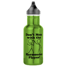 Nicht mit dem Harmonica-Spieler durcheinander brin