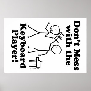 Nicht mit dem Keyboard-Player verwechseln Poster