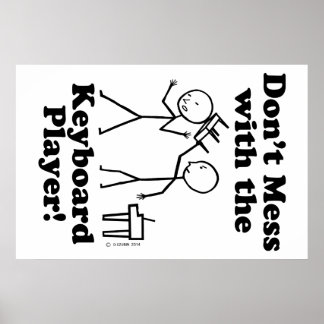 Nicht mit dem Keyboard-Player verwechseln Poster