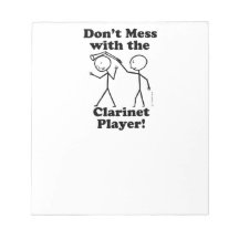 Nicht mit dem Klarinettenspieler durcheinander bri