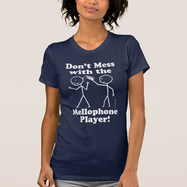 Nicht mit dem Mellophone-Player durcheinander brin T-Shirt (Vorderseite)