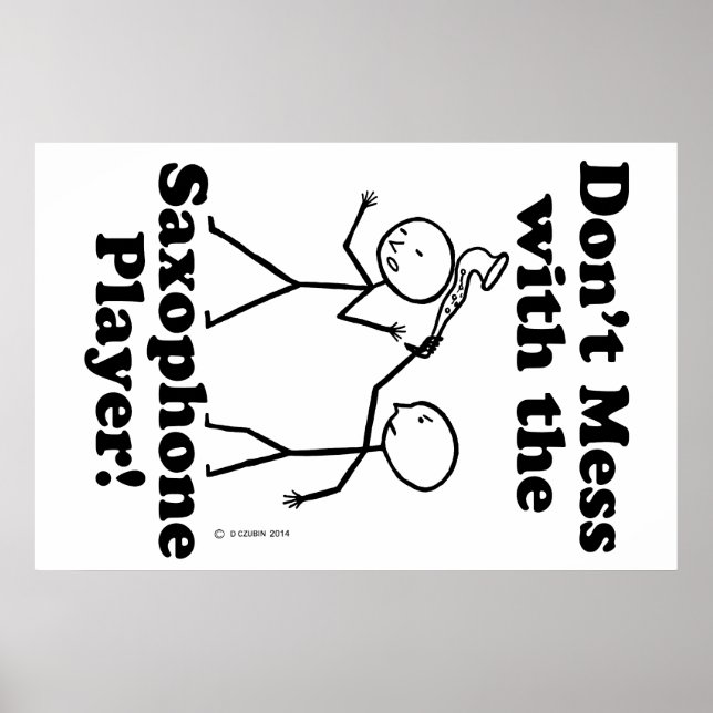 Nicht mit dem sächsischen Spieler durcheinander tr Poster (Vorne)