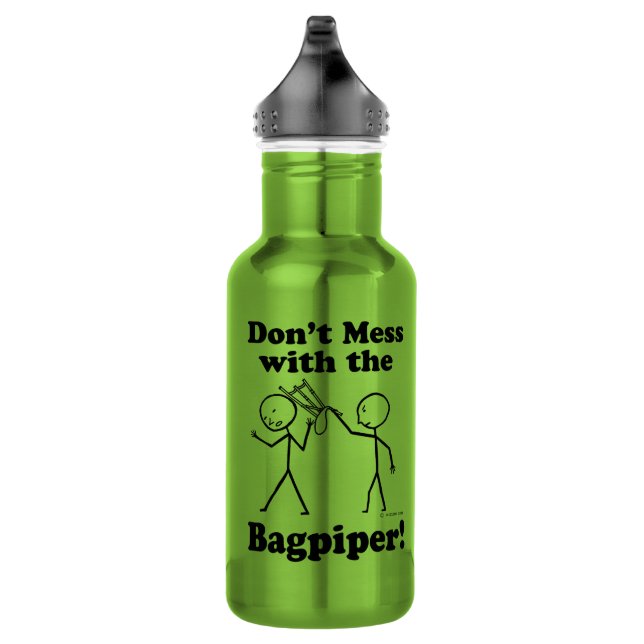 Nicht mit den Bagpiper durcheinander bringen Edelstahlflasche (Rechts)