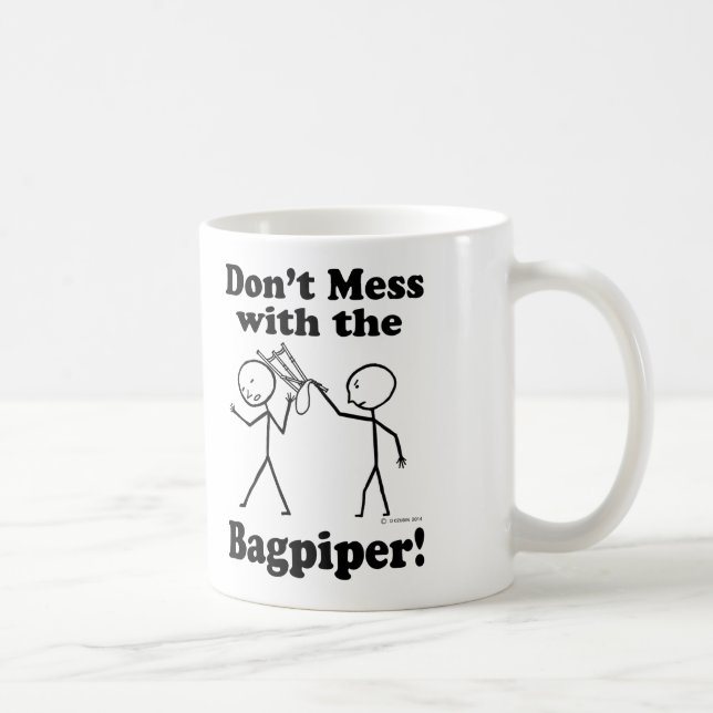 Nicht mit den Bagpiper durcheinander bringen Kaffeetasse (Rechts)