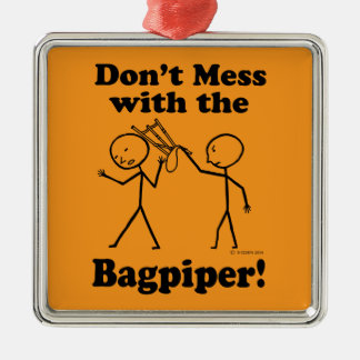 Nicht mit den Bagpiper durcheinander bringen Ornament Aus Metall