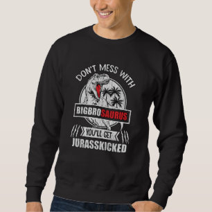 Nicht mit der Familie Saurus Dinosaurier des Große Sweatshirt