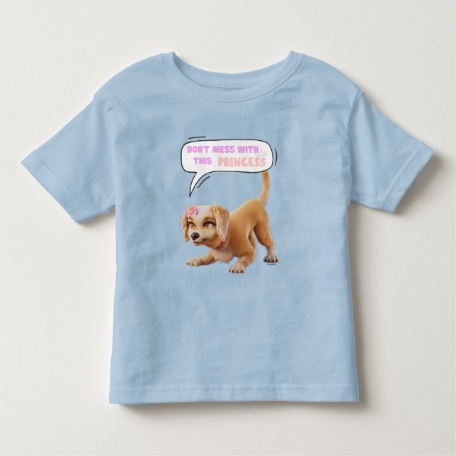 Nicht mit dieser Prinzessin durcheinander bringen Kleinkind T-shirt (Vorderseite)