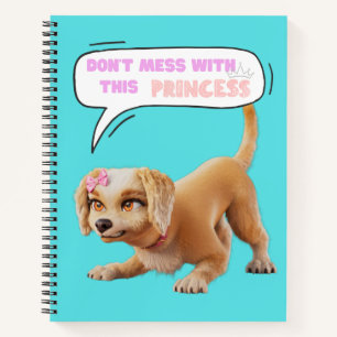 Nicht mit dieser Prinzessin durcheinander bringen Notizbuch