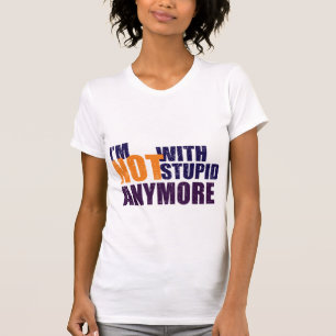 Nicht mit dummem - erwachsenes Shirt