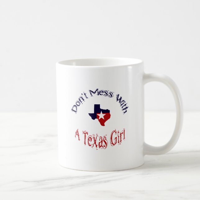 Nicht mit einer Texas-Girl-Tasse durcheinander bri Tasse (Rechts)