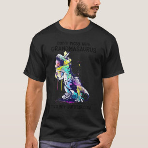 Nicht mit Grandmasaurus Rex Dinosaurier Jurassk du T-Shirt