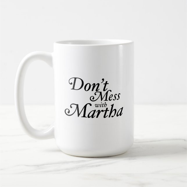 Nicht mit Martha-Kaffee-Tasse durcheinander bringe Kaffeetasse (Links)