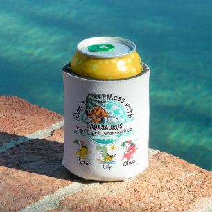 Nicht mit Papasaurus-Sommervibes verprügeln 3 Kind Dosenkühler