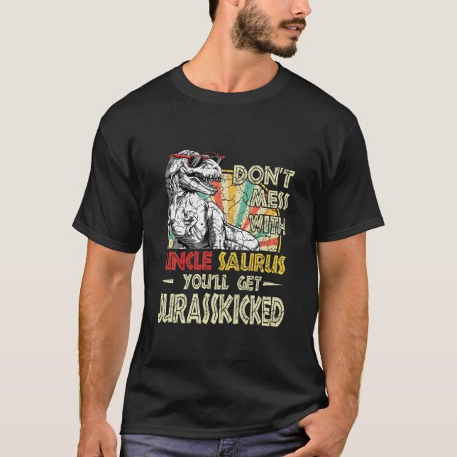 Nicht mit Unclesaurus durcheinander bringen, Juras T-Shirt (Vorderseite)