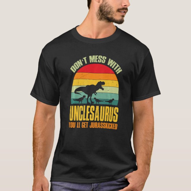 Nicht mit Unclesaurus durcheinander bringen, Juras T-Shirt (Vorderseite)