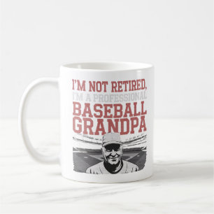Nicht müde - Nur ein Baseball-Pro Kaffeetasse
