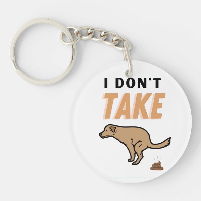 nicht nehmen schlüsselanhänger (Vorderseite)